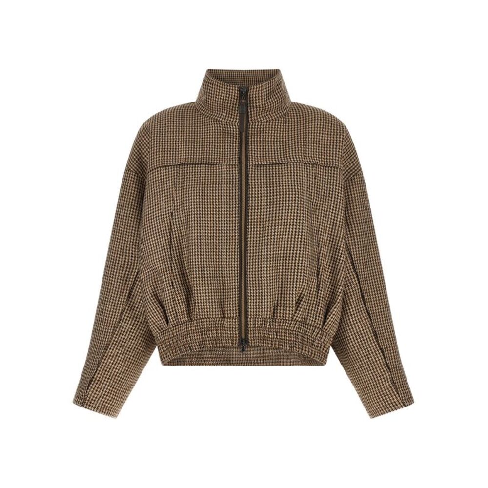 Brunello Cucinelli Brown Virgin Wool Women's Jacket